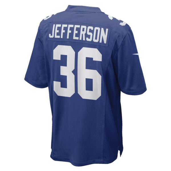 Men’s New York Giants Tony Jefferson Nike Royal Game Player Jersey