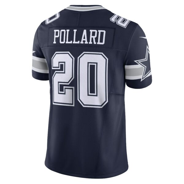 Men’s Dallas Cowboys Tony Pollard Nike Navy Vapor F.U.S.E. Limited Jersey