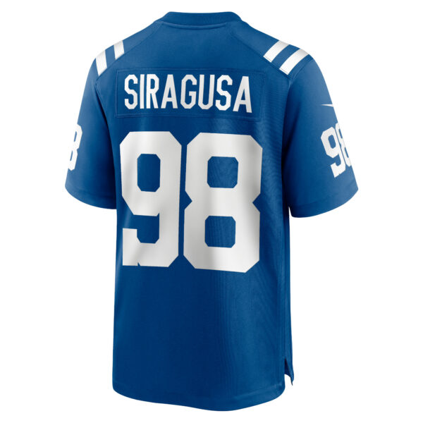 Men’s Indianapolis Colts Tony Siragusa Nike Royal Game Retired Player Jersey