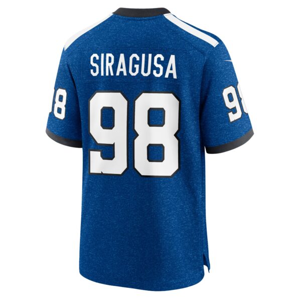 Men’s Indianapolis Colts Tony Siragusa Nike Royal Indiana Nights Alternate Game Jersey