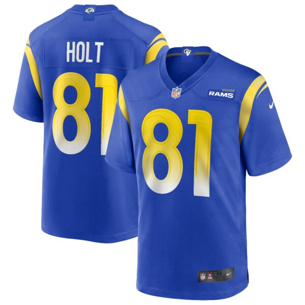 Men’s Los Angeles Rams Torry Holt Nike Royal Game Retired Player Jersey