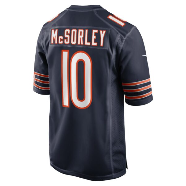 Men’s Chicago Bears Trace McSorley Nike Navy Team Game Jersey