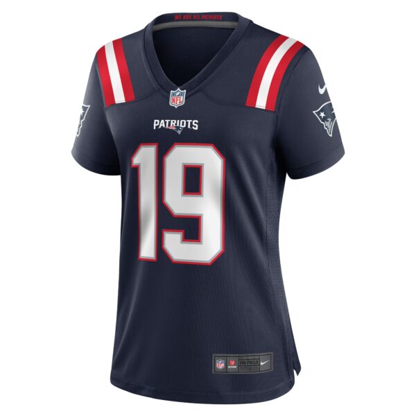 Men’s New England Patriots Trace McSorley Nike Navy Game Player Jersey