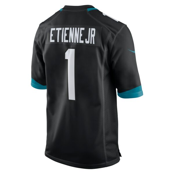 Men’s Jacksonville Jaguars Travis Etienne Nike Black Game Jersey