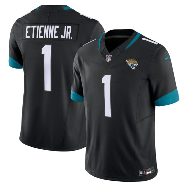 Men’s Jacksonville Jaguars Travis Etienne Nike Black Vapor F.U.S.E. Limited Jersey