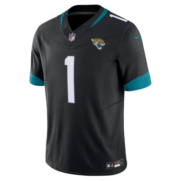 Men’s Jacksonville Jaguars Travis Etienne Nike Black Vapor F.U.S.E. Limited Jersey