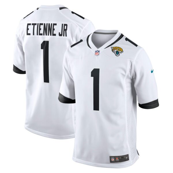 Men’s Jacksonville Jaguars Travis Etienne Jr. Nike White Game Player Jersey