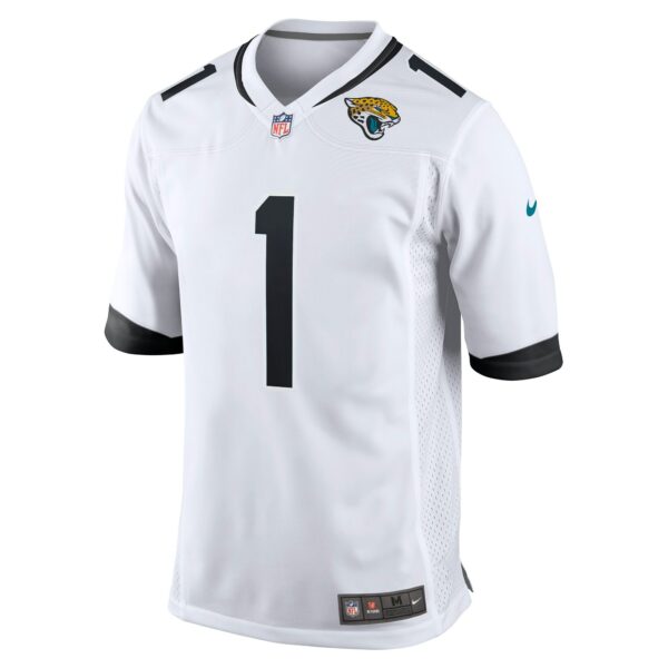 Men’s Jacksonville Jaguars Travis Etienne Jr. Nike White Game Player Jersey