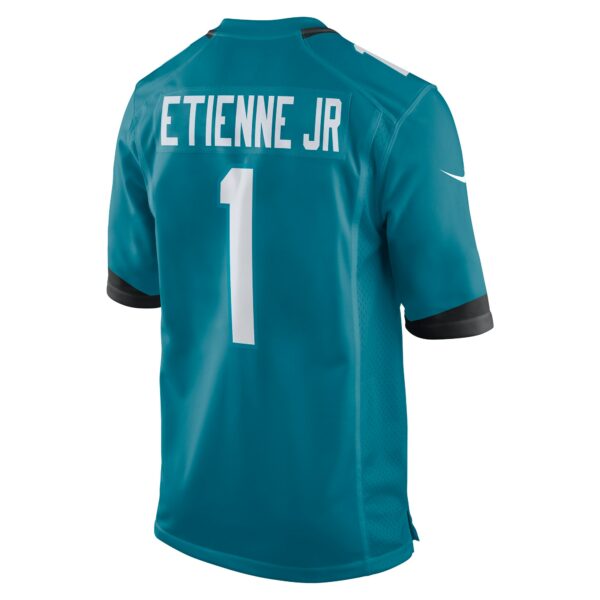 Men’s Jacksonville Jaguars Travis Etienne Nike Teal Game Jersey