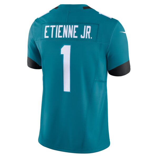 Men’s Jacksonville Jaguars Travis Etienne Nike Teal Vapor F.U.S.E. Limited Jersey