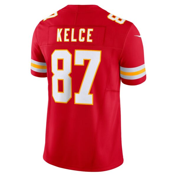 Men’s Kansas City Chiefs Travis Kelce Nike Red Vapor F.U.S.E. Limited Jersey