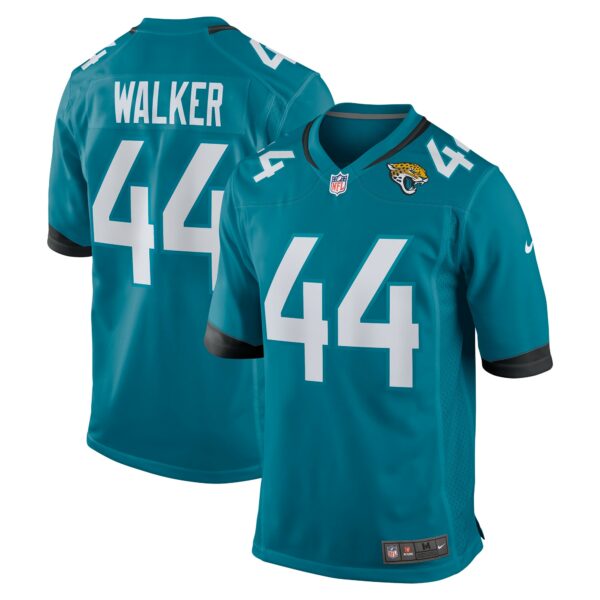 Men’s Jacksonville Jaguars Travon Walker Nike Teal Player Game Jersey