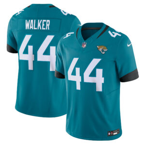 Men's Jacksonville Jaguars Travon Walker Nike Teal Vapor F.U.S.E. Limited Jersey