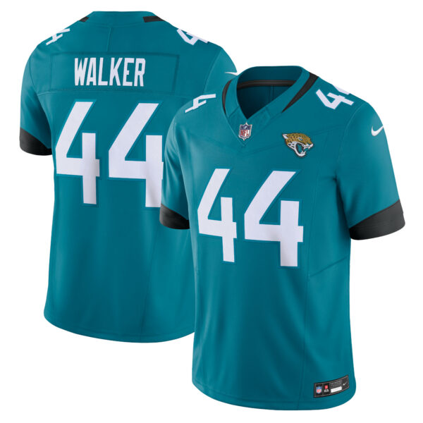 Men’s Jacksonville Jaguars Travon Walker Nike Teal Vapor F.U.S.E. Limited Jersey