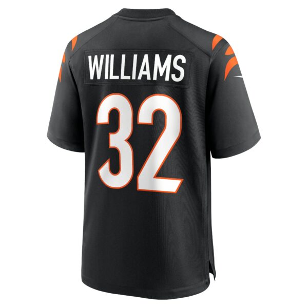 Men’s Cincinnati Bengals Trayveon Williams Nike Black Game Jersey