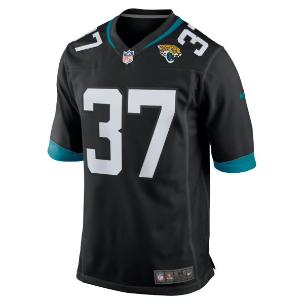 Men’s Jacksonville Jaguars Tre Herndon Nike Black Game Jersey