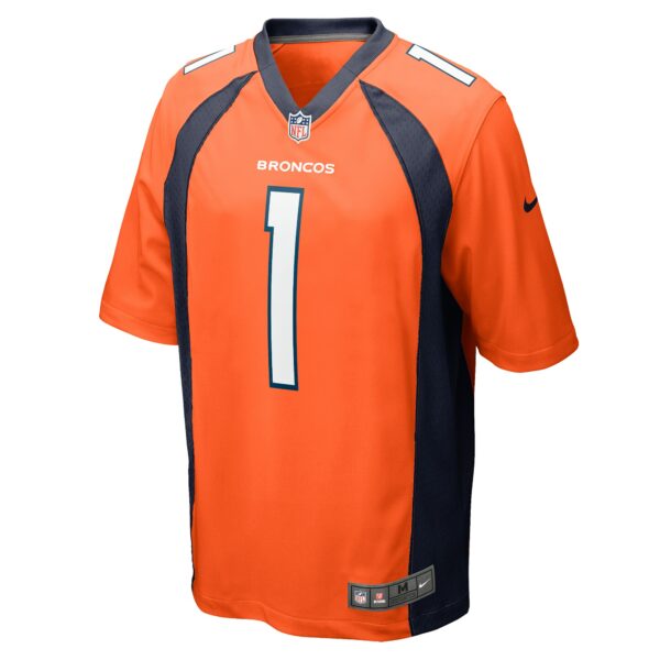 Men’s Denver Broncos Tremon Smith Nike Orange Team Game Jersey