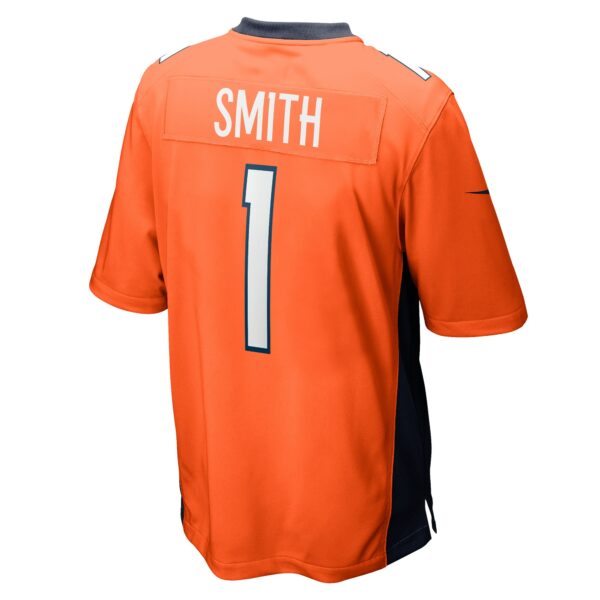 Men’s Denver Broncos Tremon Smith Nike Orange Team Game Jersey