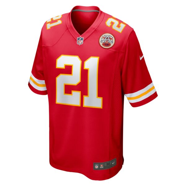 Men’s Kansas City Chiefs Trent McDuffie Nike Red Player Game Jersey