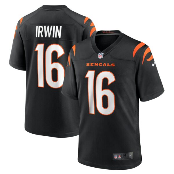 Men’s Cincinnati Bengals Trenton Irwin Nike Black Game Player Jersey