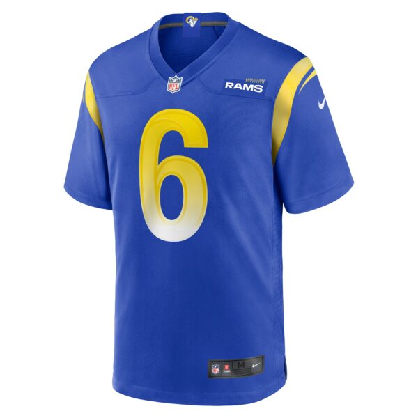 Men’s Los Angeles Rams Tre’Vius Hodges-Tomlinson Nike Royal Team Game Jersey