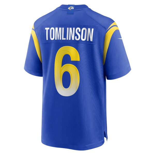 Men’s Los Angeles Rams Tre’Vius Hodges-Tomlinson Nike Royal Team Game Jersey