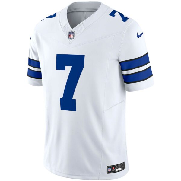 Men’s Dallas Cowboys Trevon Diggs Nike White Vapor F.U.S.E. Limited Jersey