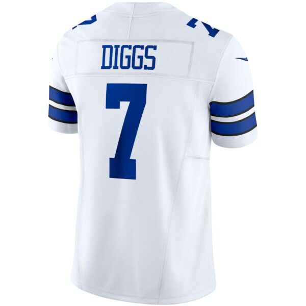 Men’s Dallas Cowboys Trevon Diggs Nike White Vapor F.U.S.E. Limited Jersey