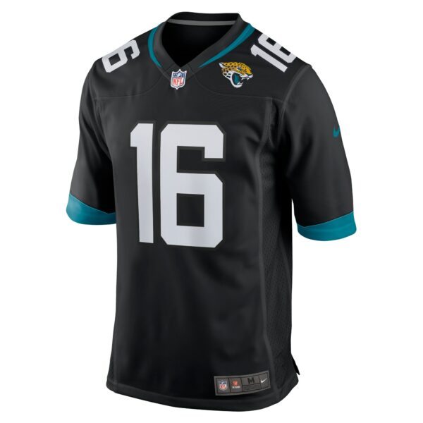 Men’s Jacksonville Jaguars Trevor Lawrence Nike Black Alternate Player Game Jersey