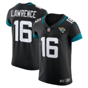 Men's Jacksonville Jaguars Trevor Lawrence Nike Black Vapor Elite Jersey