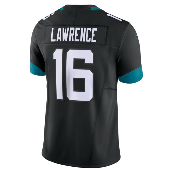 Men’s Jacksonville Jaguars Trevor Lawrence Nike Black Vapor F.U.S.E. Limited Jersey