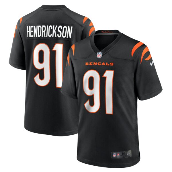 Men’s Cincinnati Bengals Trey Hendrickson Nike Black Game Jersey