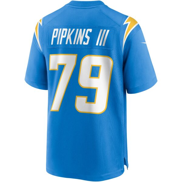 Men’s Los Angeles Chargers Trey Pipkins III Nike Powder Blue Game Jersey