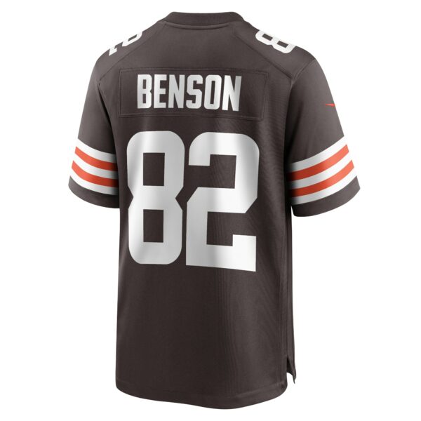 Men’s Cleveland Browns Trinity Benson Nike Brown Team Game Jersey