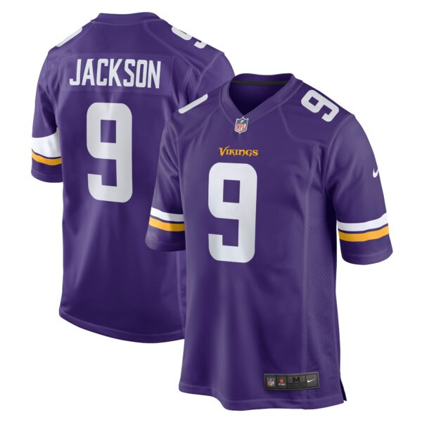 Men’s Minnesota Vikings Trishton Jackson Nike Purple Game Jersey