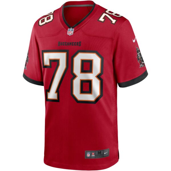 Men’s Tampa Bay Buccaneers Tristan Wirfs Nike Red Player Game Jersey