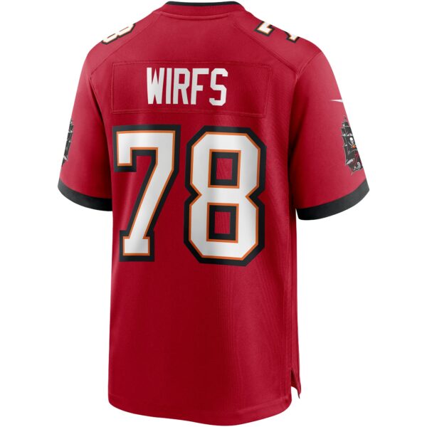 Men’s Tampa Bay Buccaneers Tristan Wirfs Nike Red Player Game Jersey