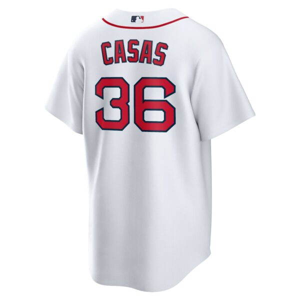 Men’s Boston Red Sox Triston Casas Nike White Home Replica Jersey