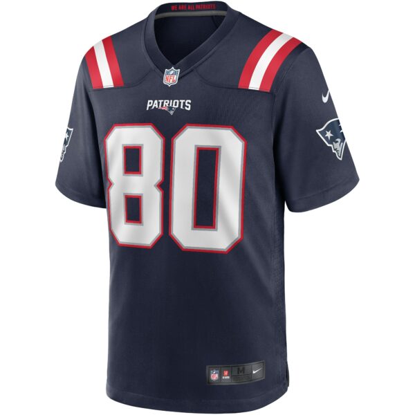 Men’s New England Patriots Troy Brown Nike Navy Game Retired Player Jersey