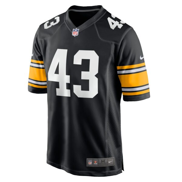 Men’s Pittsburgh Steelers Troy Polamalu Nike Black Retired Player Jersey