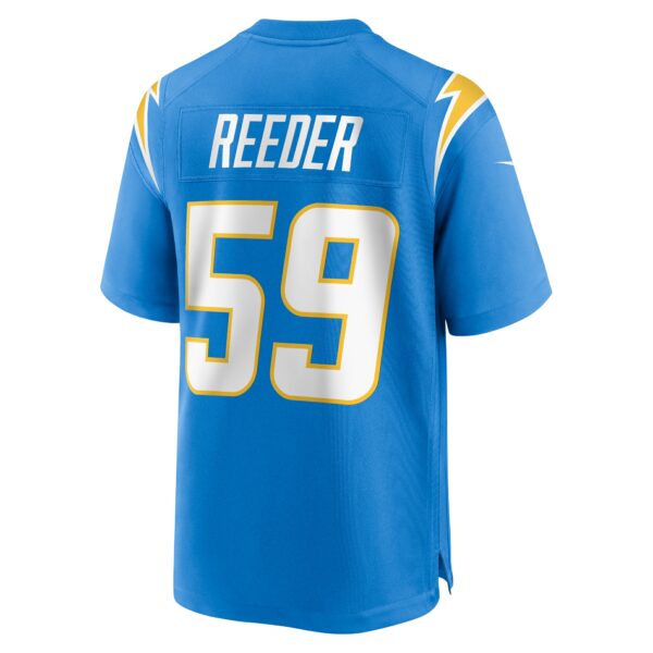 Men’s Los Angeles Chargers Troy Reeder Nike Powder Blue Team Game Jersey