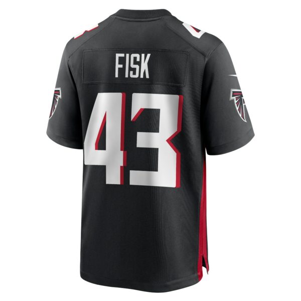 Men’s Atlanta Falcons Tucker Fisk Nike Black Player Game Jersey