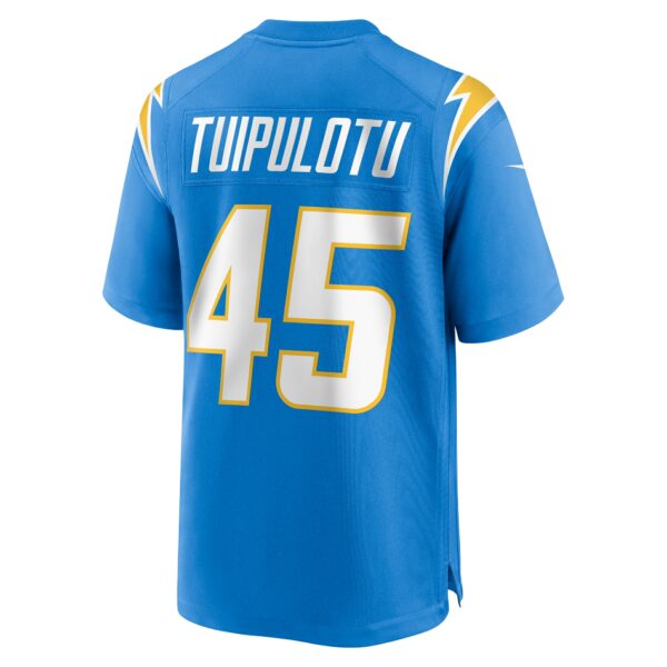 Men’s Los Angeles Chargers Tuli Tuipulotu Nike Powder Blue Team Game Jersey