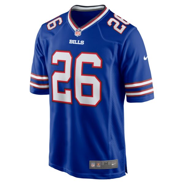 Men’s Buffalo Bills Ty Johnson Nike Royal Team Game Jersey