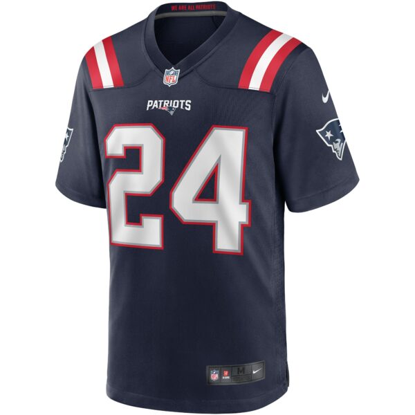 Men’s New England Patriots Ty Law Nike Navy Game Retired Player Jersey