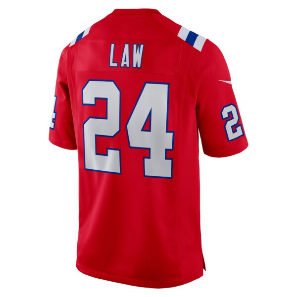 Men’s New England Patriots Ty Law Nike Red Retired Player Alternate Game Jersey