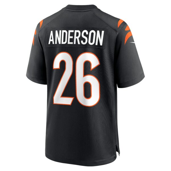 Men’s Cincinnati Bengals Tycen Anderson Nike Black Game Player Jersey