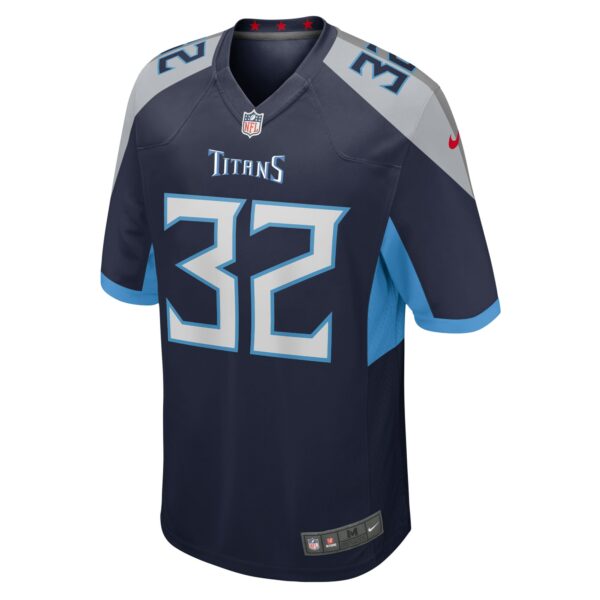 Men’s Tennessee Titans Tyjae Spears Nike Navy Team Game Jersey