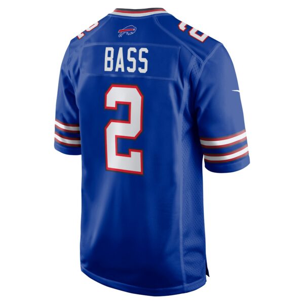 Men’s Buffalo Bills Tyler Bass Nike Royal Game Player Jersey