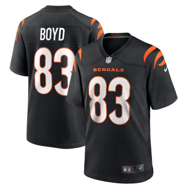 Men’s Cincinnati Bengals Tyler Boyd Nike Black Player Game Jersey